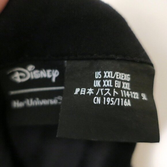 Hocus Pocus Tie Front Shirt Her Universe Sanderson Sisters Halloween Women's XXL - Picture 3 of 5